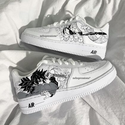 Demon Slayer Kimetsu no Yaiba Air Force 1 Custom