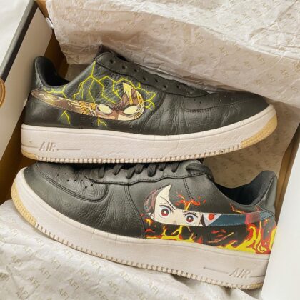 Demon Slayer Kimetsu no Yaiba Air Force 1 Custom