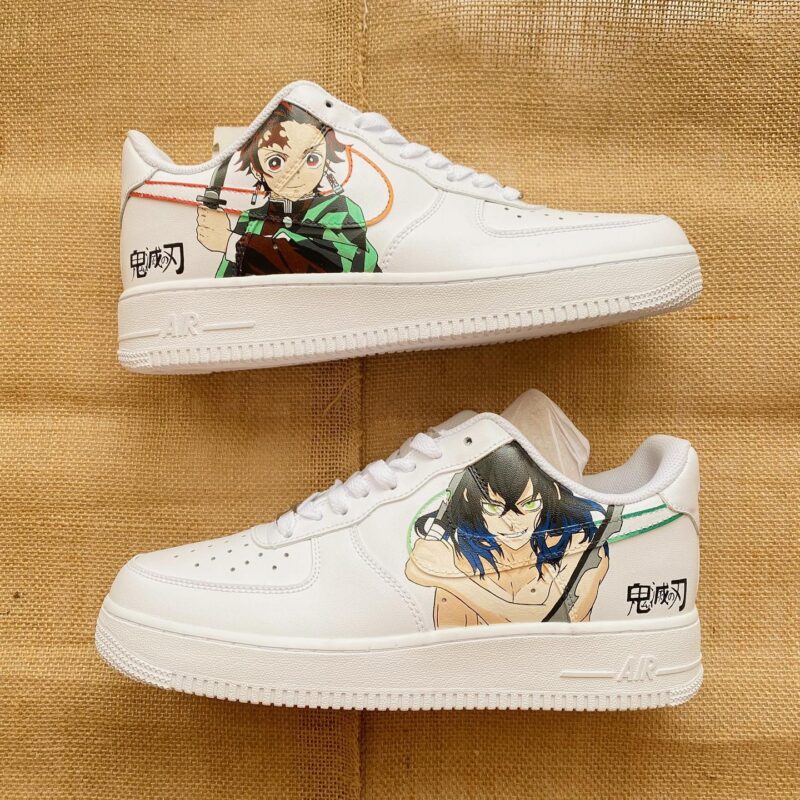 Demon Slayer Kimetsu no Yaiba Air Force 1 Custom