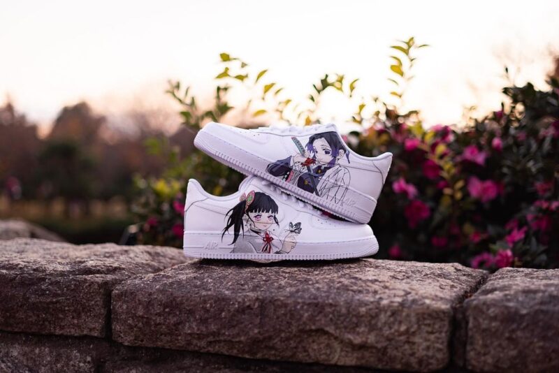 Demon Slayer Kimetsu no Yaiba Air Force 1 Custom