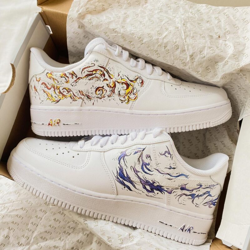 Demon Slayer Kimetsu no Yaiba Air Force 1 Custom