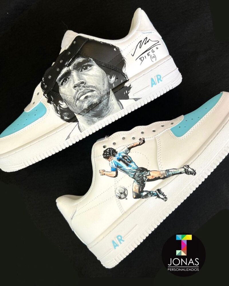 Diego Maradona Air Force 1 Custom