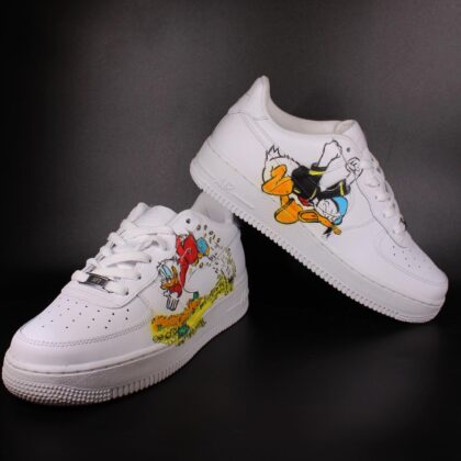 Donald Duck x Scrooge McDuck Air Force 1 Custom
