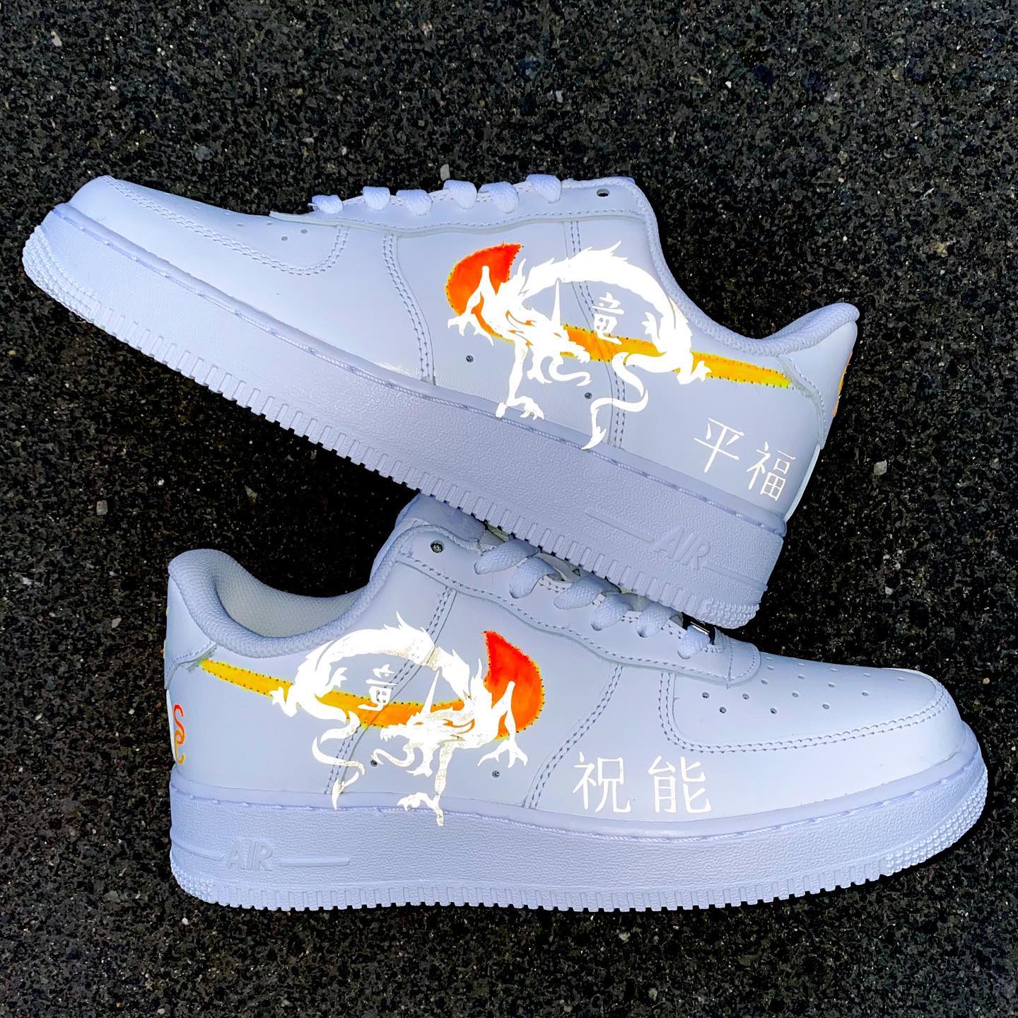 Dragon Fire Air Force 1 Custom