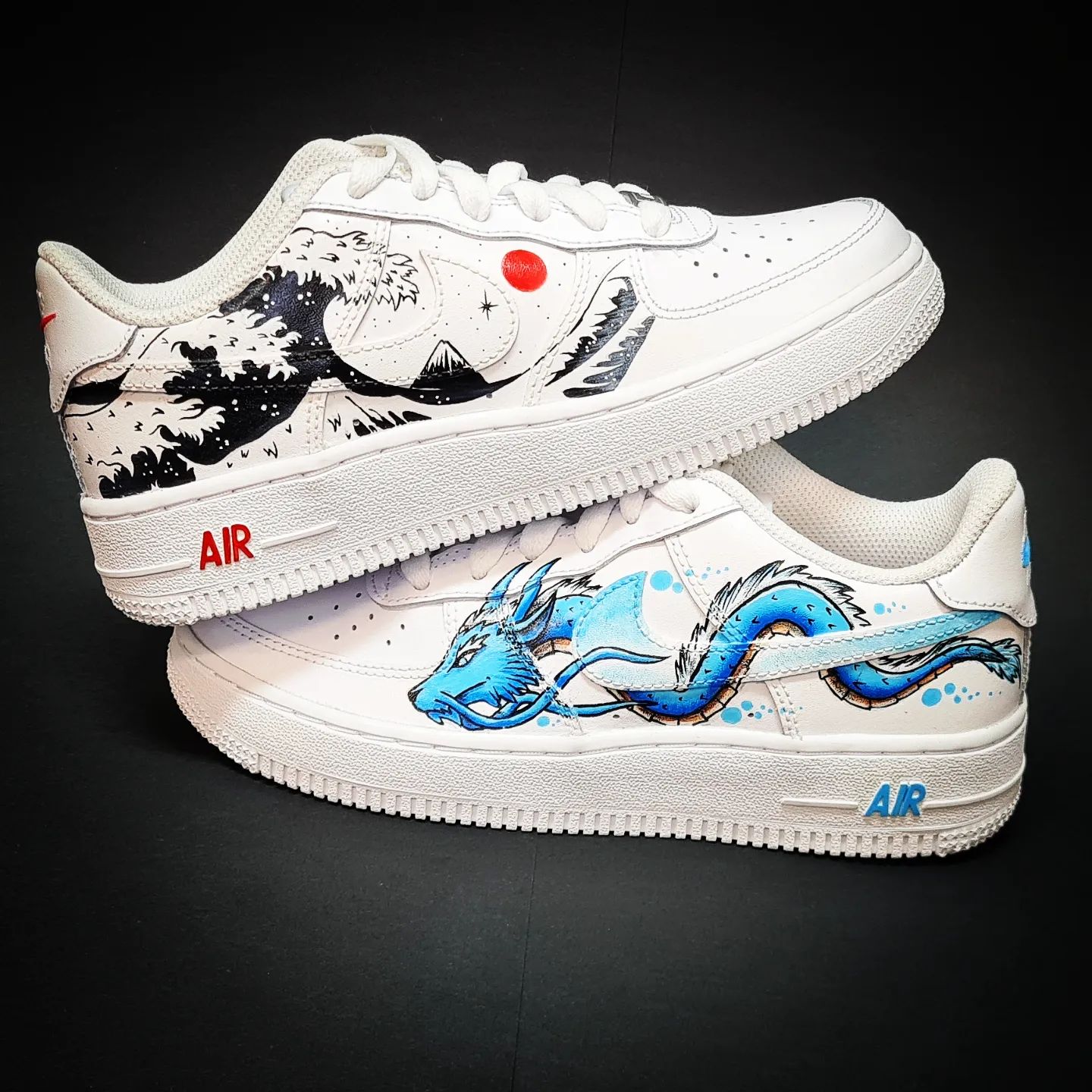 Dragon x Wave Air Force 1 Custom