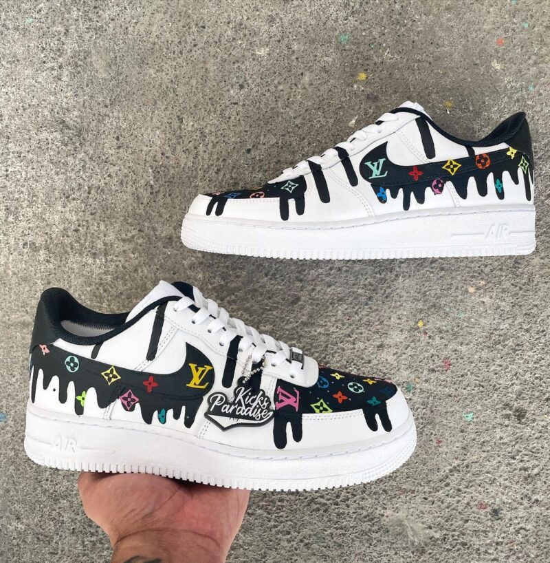 Drip LV Air Force 1 Custom