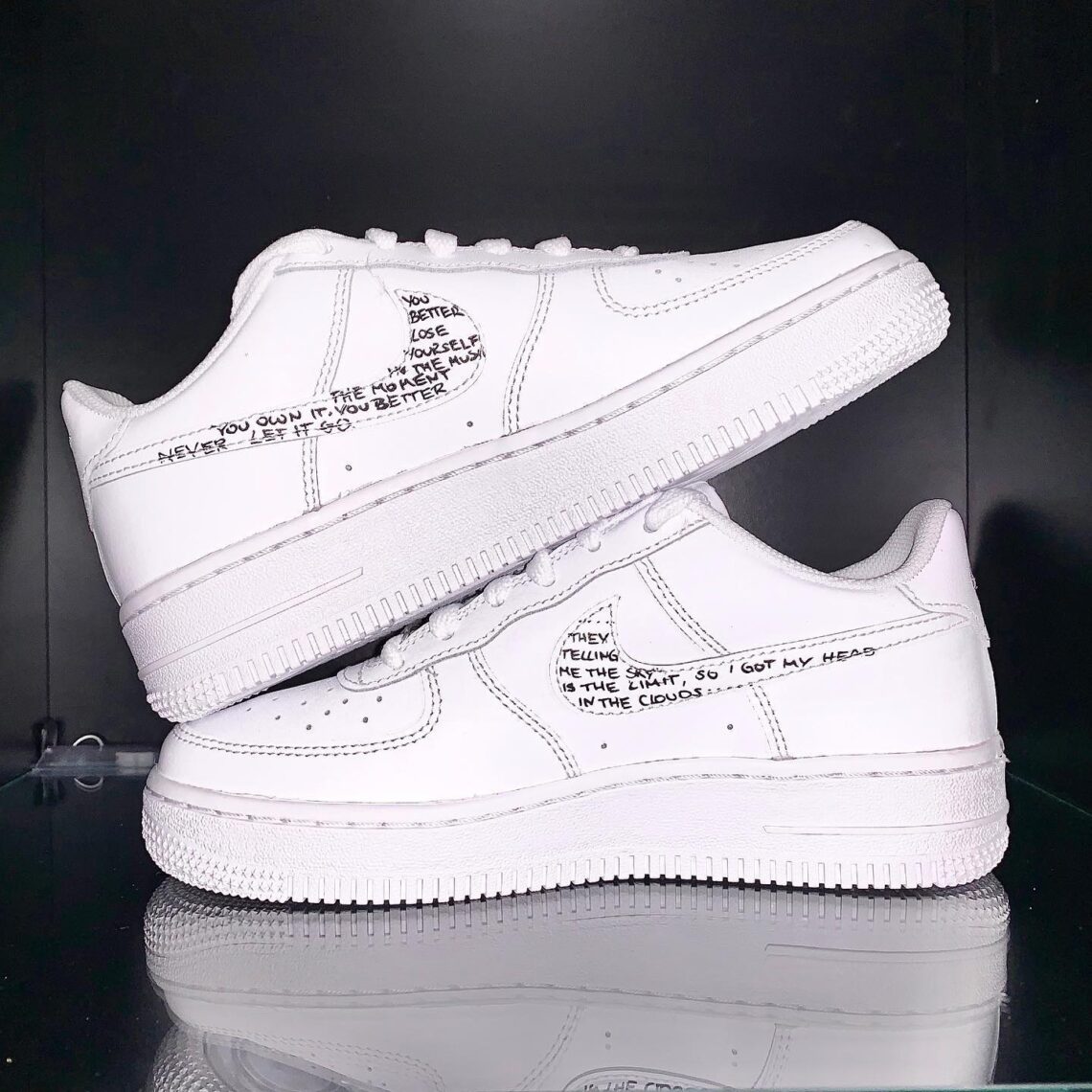 Eminem Air Force 1 Custom - Daniel Customs