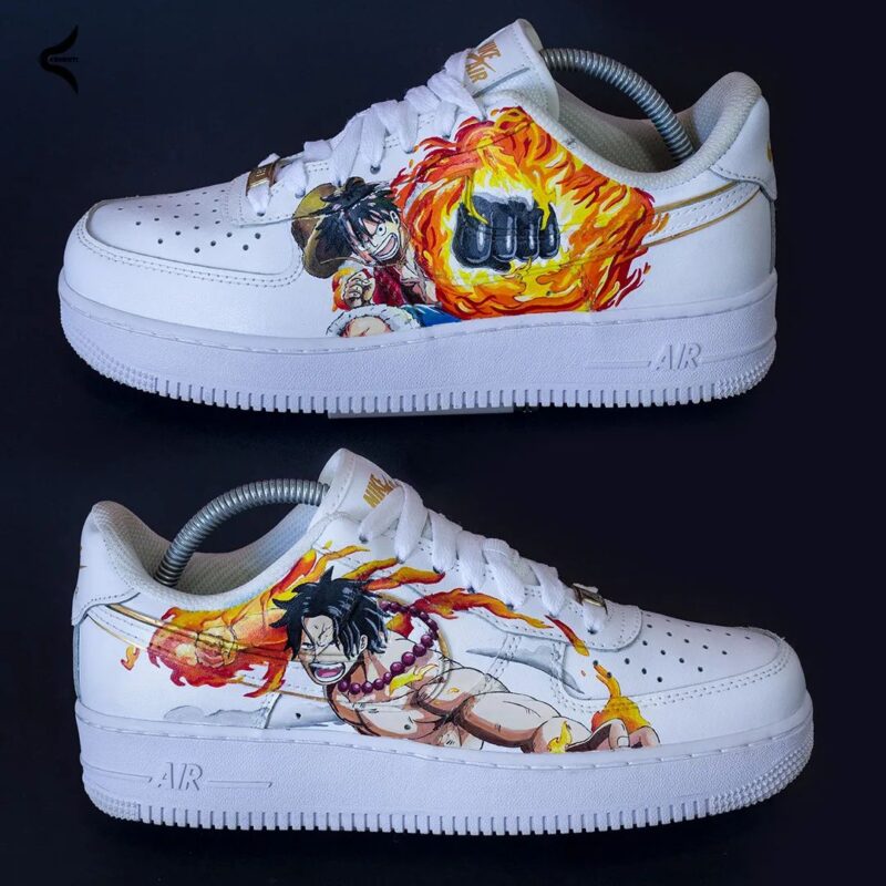 Fire Dragon x Water Dragon Air Force 1 Custom