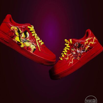 Flash Air Force 1 Custom