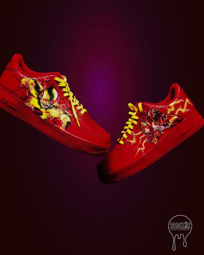 Flash Air Force 1 Custom