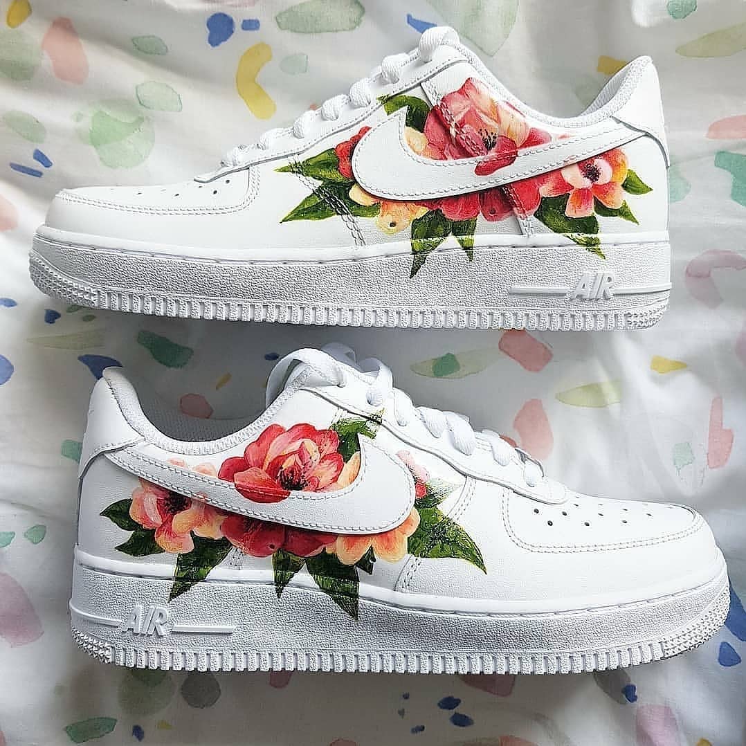 Flower Air Force 1 Custom