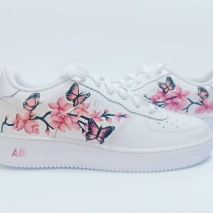 Flower Butterfly Air Force 1 Custom