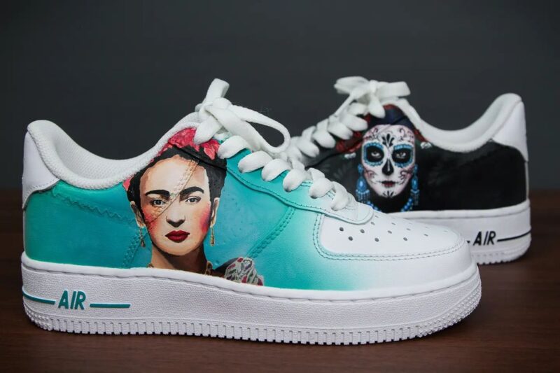 Frieda Kahlo x Catrina Air Force 1 Custom