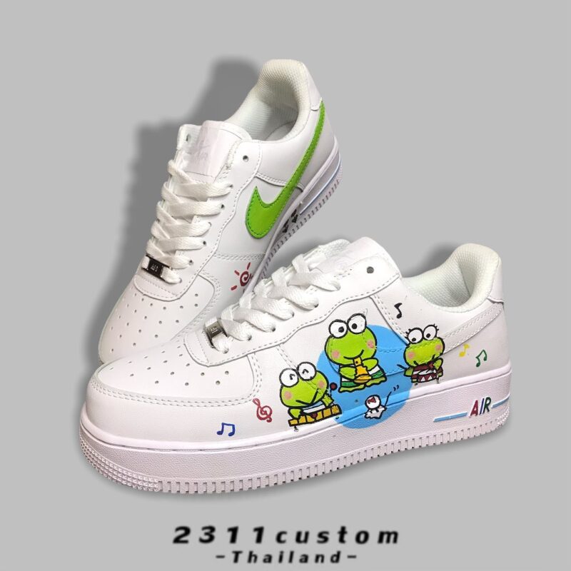 Frog Kero Air Force 1 Custom