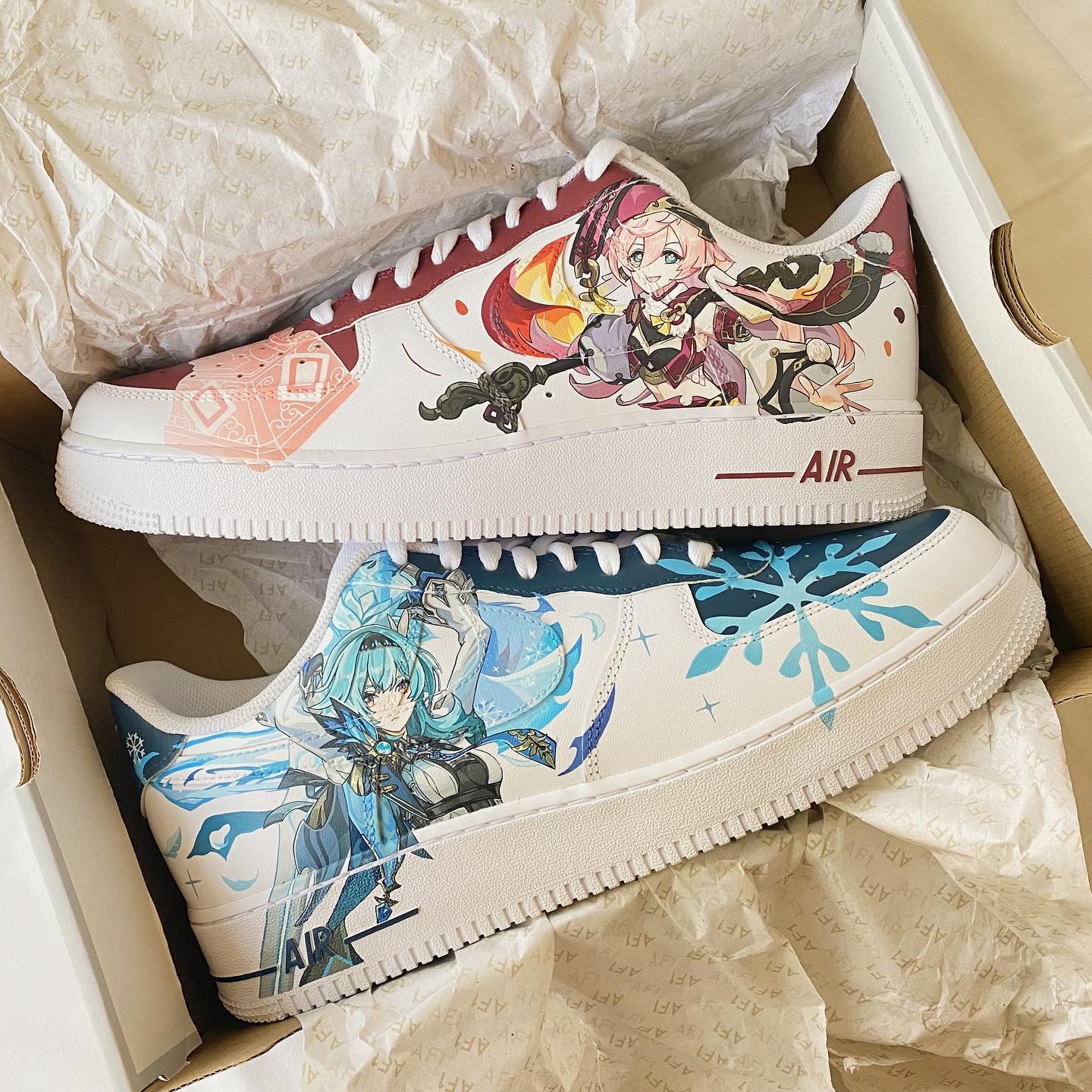 Genshin Impact Air Force 1 Custom