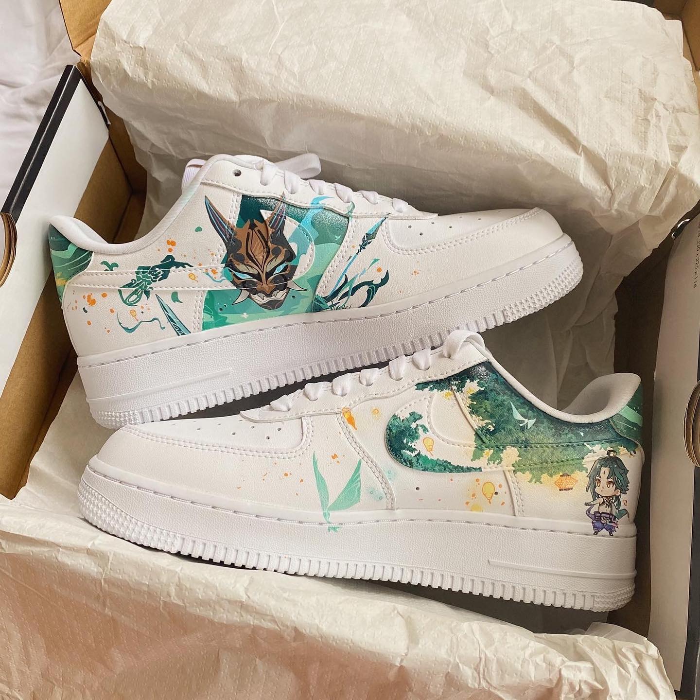 Genshin Impact Air Force 1 Custom