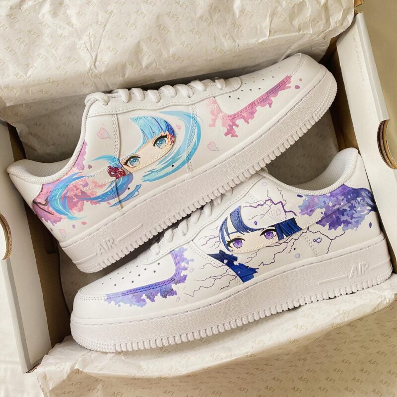 Genshin Impact - Raiden Shogun x Ayaka Air Force 1 Custom