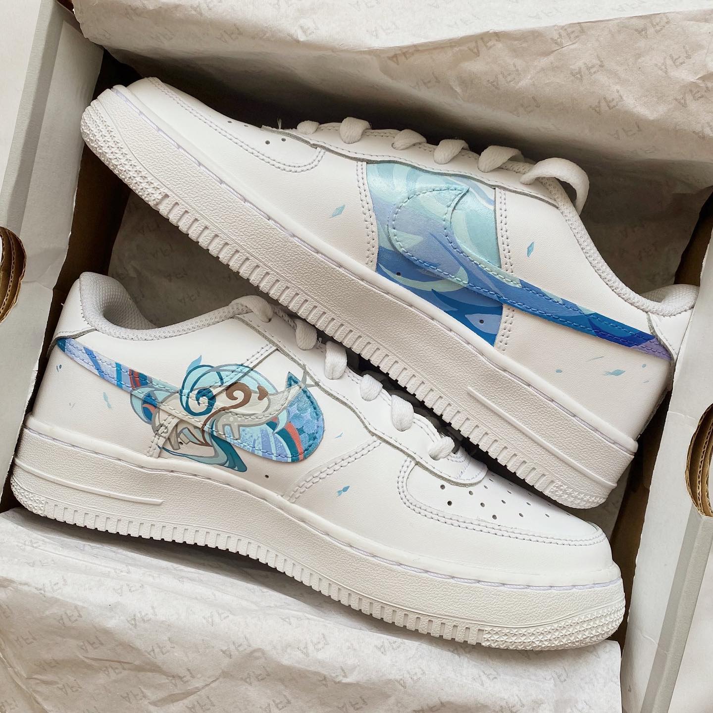 Genshin Impact - Shenhe Air Force 1 Custom