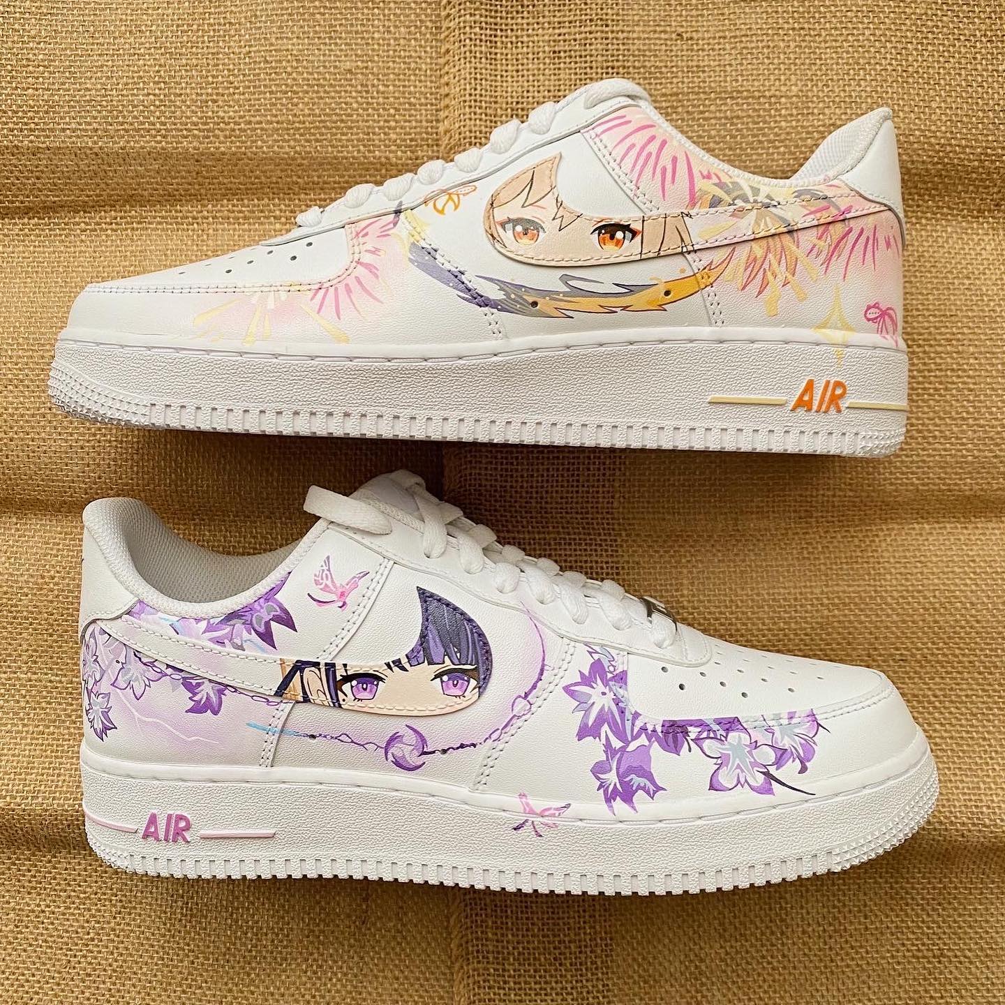 Genshin Impact - Yoimiya x Baal Air Force 1 Custom