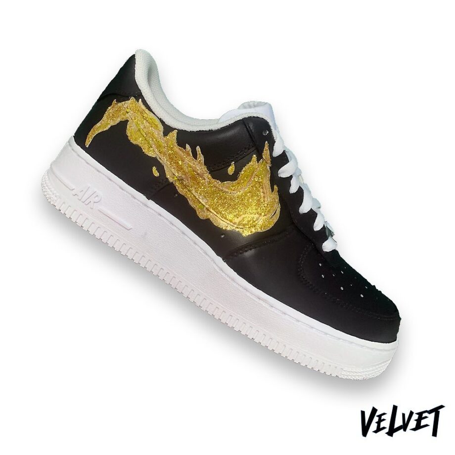 custom glitter af1