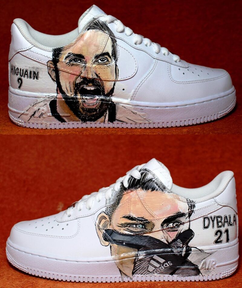 Gonzalo Higuain x Paulo Dybala Air Force 1 Custom