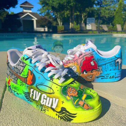 Graffiti Air Force 1 Custom - Daniel Customs