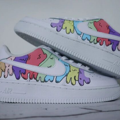 Graffiti Drip Air Force 1 Custom