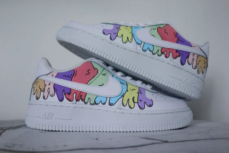 Graffiti Drip Air Force 1 Custom