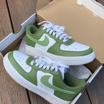 Green Air Force 1 Custom