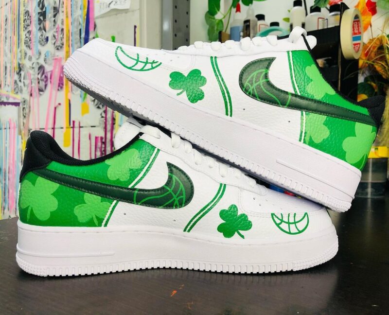 Green Air Force 1 Custom