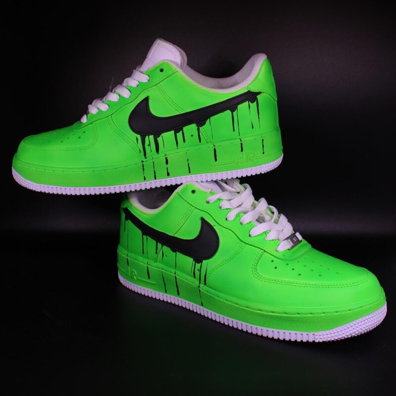 Green Air Force 1 Custom