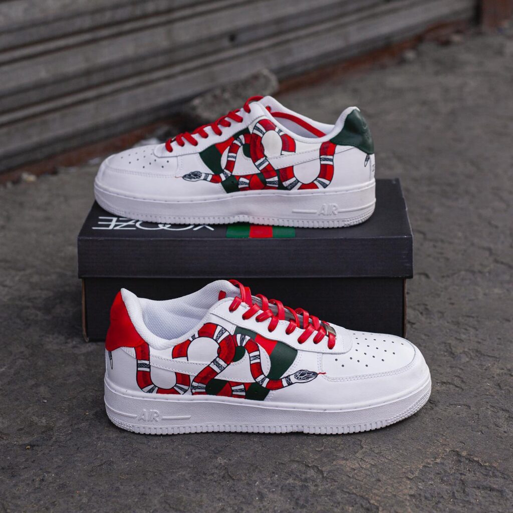 Gucci Air Force 1 Custom - Daniel Customs