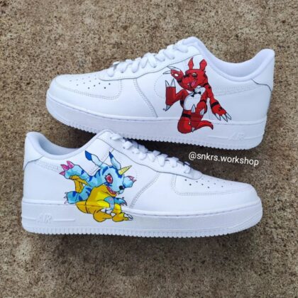 Guilmon - Gabumon Air Force 1 Custom