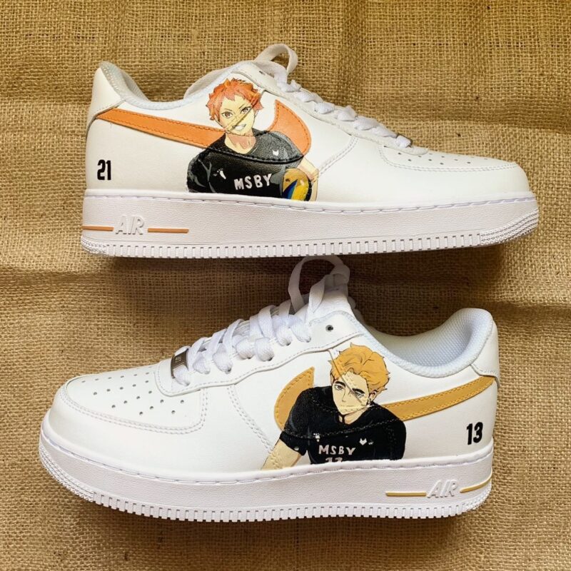 Haikyu - Hinata x Atsumu Air Force 1 Custom