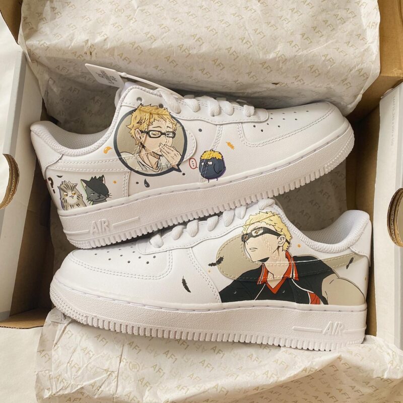 Haikyu - Kei Tsukishima Air Force 1 Custom