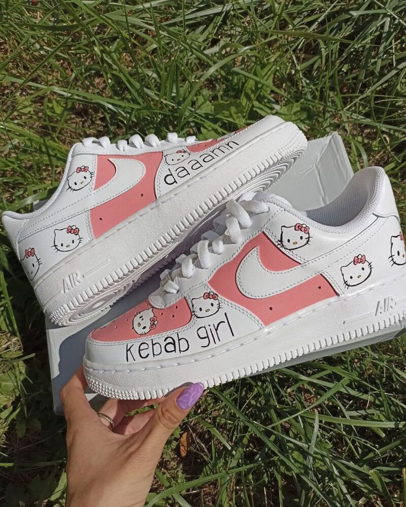 Hello Kitty Air Force 1 Custom