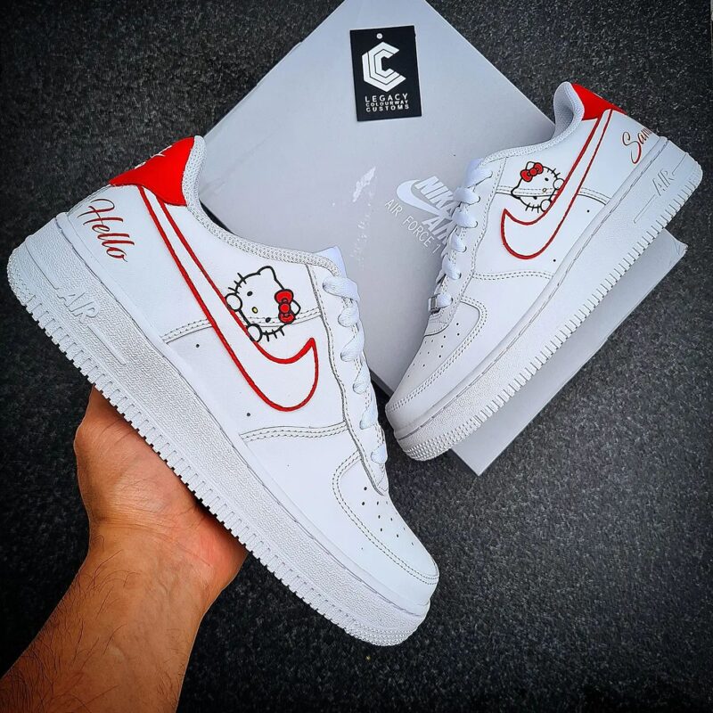 Hello Kitty Air Force 1 Custom