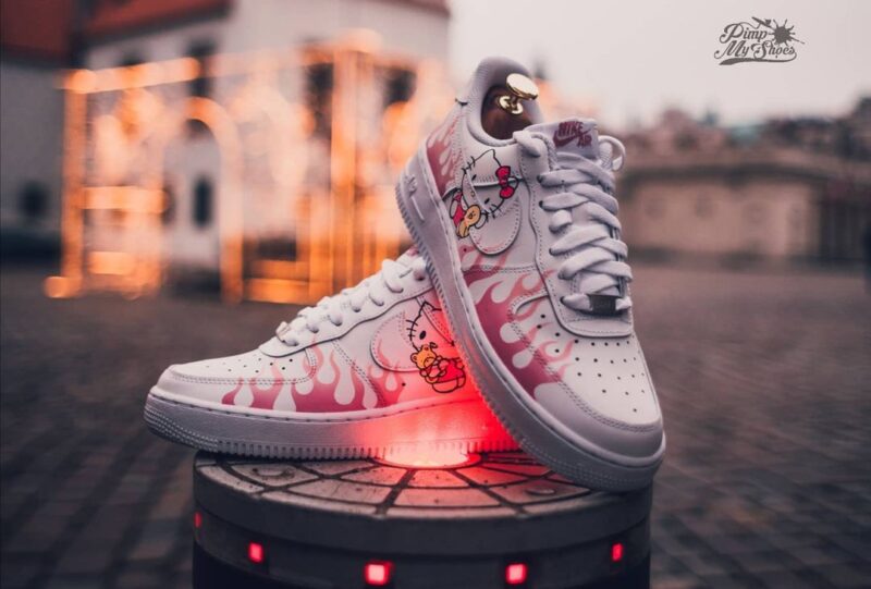 Hello Kitty Air Force 1 Custom