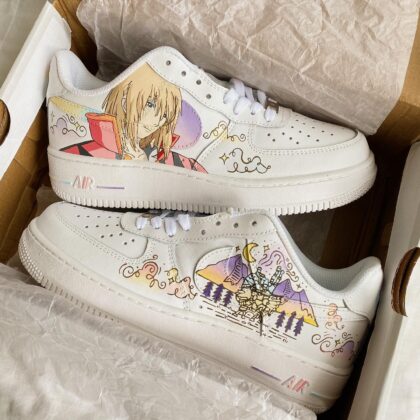 Howl Moving Castle Air Force 1 Custom