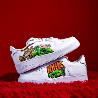 Hulk Air Force 1 Custom