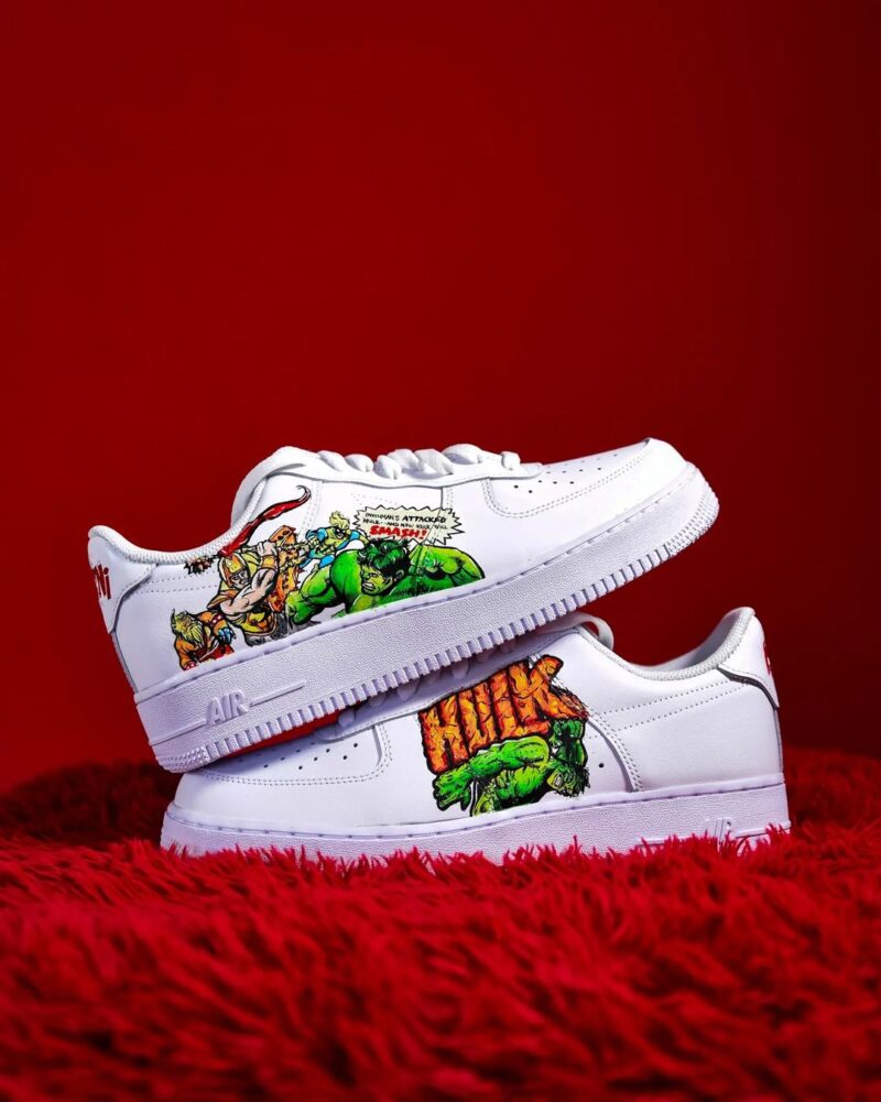 Hulk Air Force 1 Custom