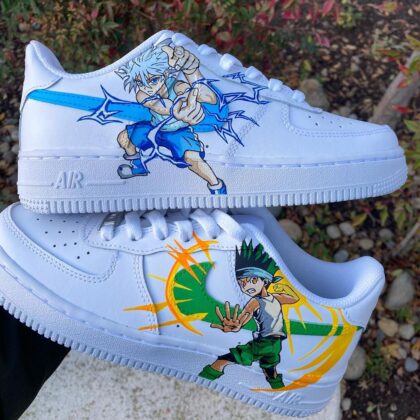 Hunter x Hunter - Gon x Killua Air Force 1 Custom