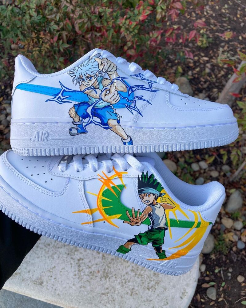 Hunter x Hunter - Gon x Killua Air Force 1 Custom