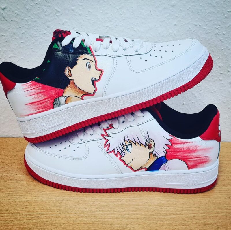 Hunter x Hunter - Gon x killua Air Force 1 Custom