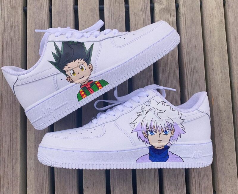 Hunter x Hunter - Gon x killua Air Force 1 Custom