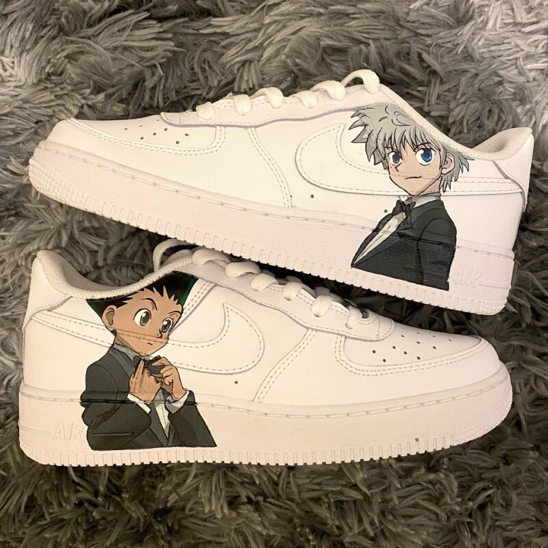 Hunter x Hunter - Gon x killua Air Force 1 Custom