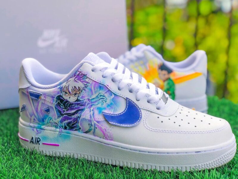 Hunter x Hunter - Gon x killua Air Force 1 Custom