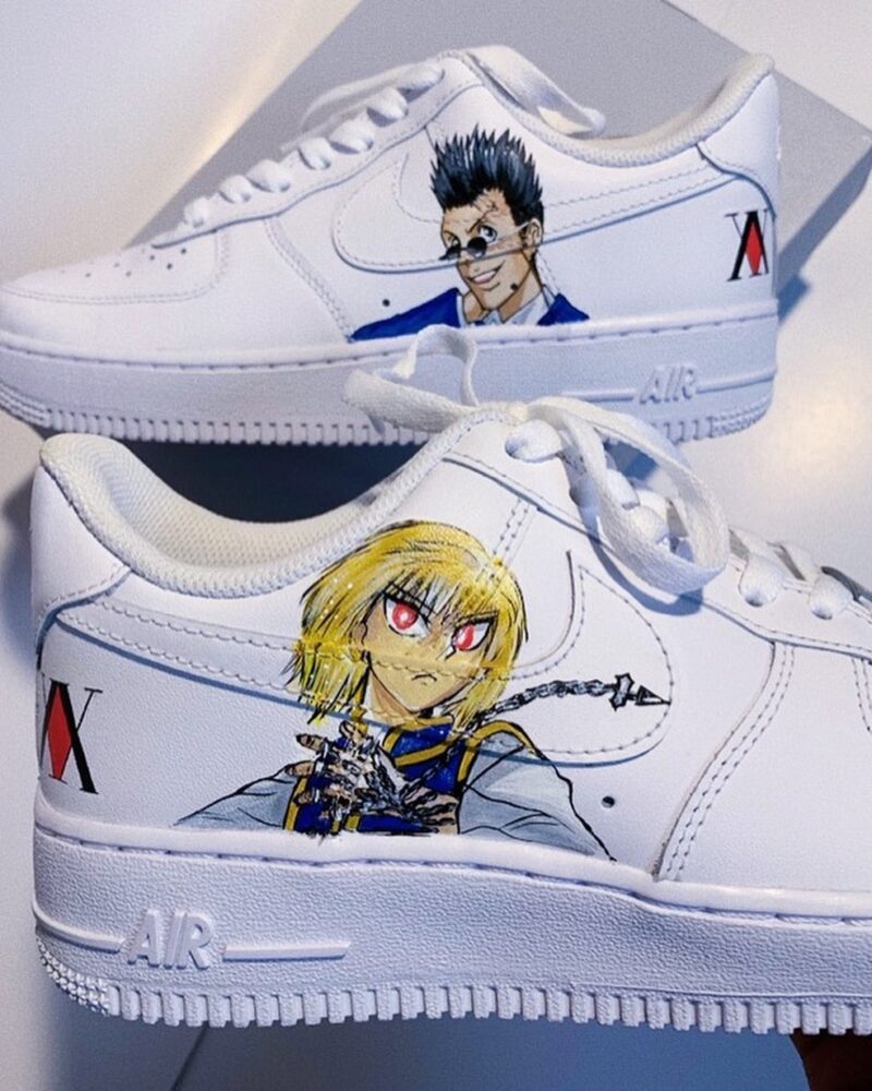 Hunter x Hunter - Kurapika x Leorio Air Force 1 Custom