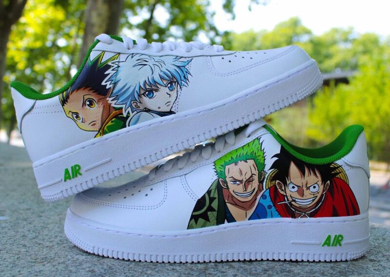 Hunter x Hunter - One Piece Air Force 1 Custom