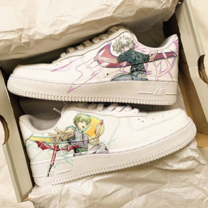 Hunter x Hunter - Shalnark x killua Air Force 1 Custom